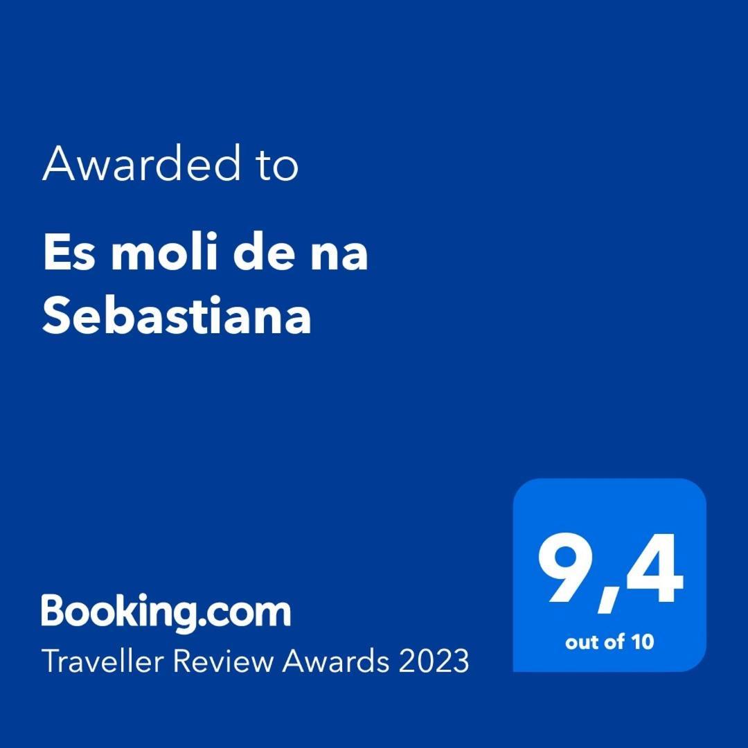 Es Moli De Na Sebastiana Villa Ses Salines  Buitenkant foto